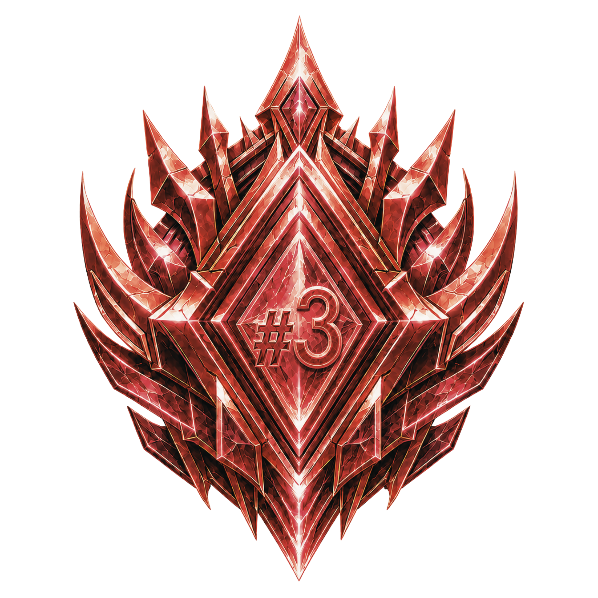 Top 3 rank badge
